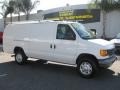 Oxford White - E Series Van E350 Commercial Extended Photo No. 1