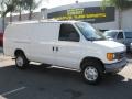 Oxford White - E Series Van E350 Commercial Extended Photo No. 1