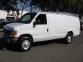 Oxford White - E Series Van E350 Commercial Extended Photo No. 3
