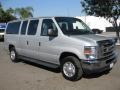 2010 Oxford White Ford E Series Van E150 XLT Passenger  photo #1