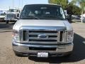 2010 Oxford White Ford E Series Van E150 XLT Passenger  photo #2