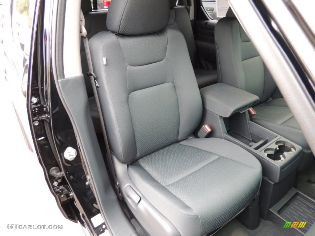 Black Interior 2012 Honda Ridgeline Sport Photo #77236886