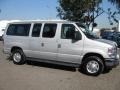 2010 Oxford White Ford E Series Van E150 XLT Passenger  photo #14