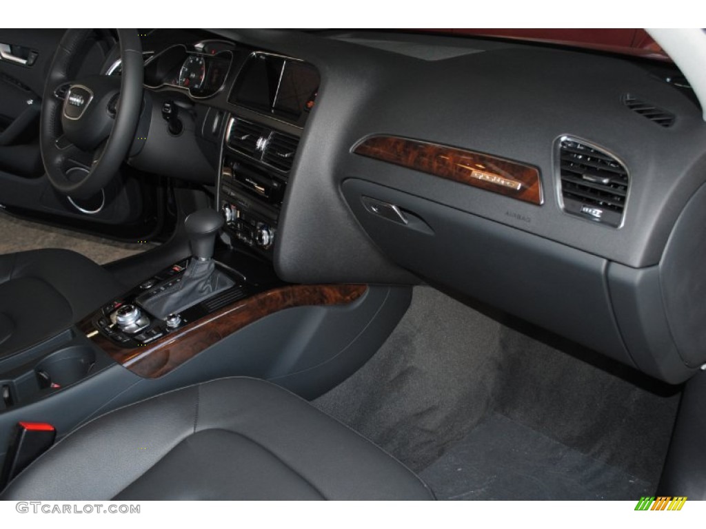 2013 Audi Allroad 2.0T quattro Avant Black Dashboard Photo #77237228
