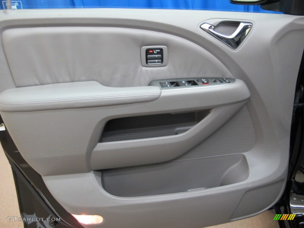 2010 Honda Odyssey Touring Gray Door Panel Photo #77237531