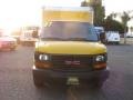 Yellow - Savana Cutaway 3500 Commercial Cargo Van Photo No. 2