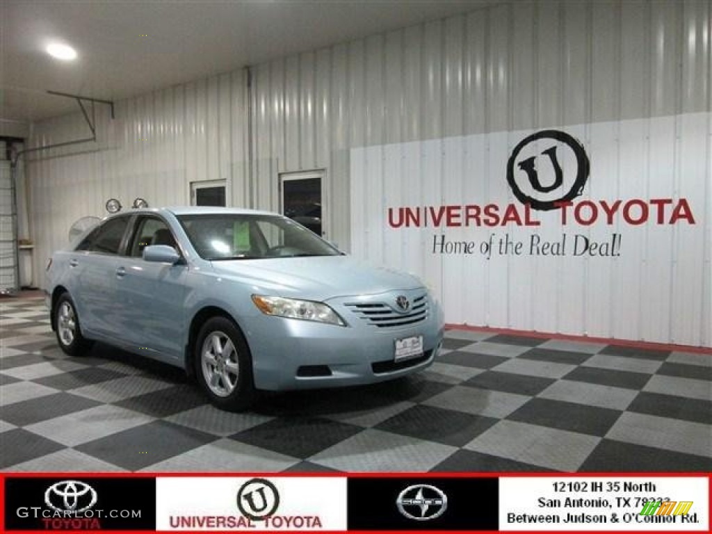 2007 Camry CE - Sky Blue Pearl / Bisque photo #1