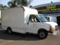 Summit White 2003 Chevrolet Express 3500 Cutaway Moving Truck