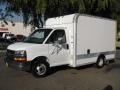 2003 Summit White Chevrolet Express 3500 Cutaway Moving Truck  photo #3