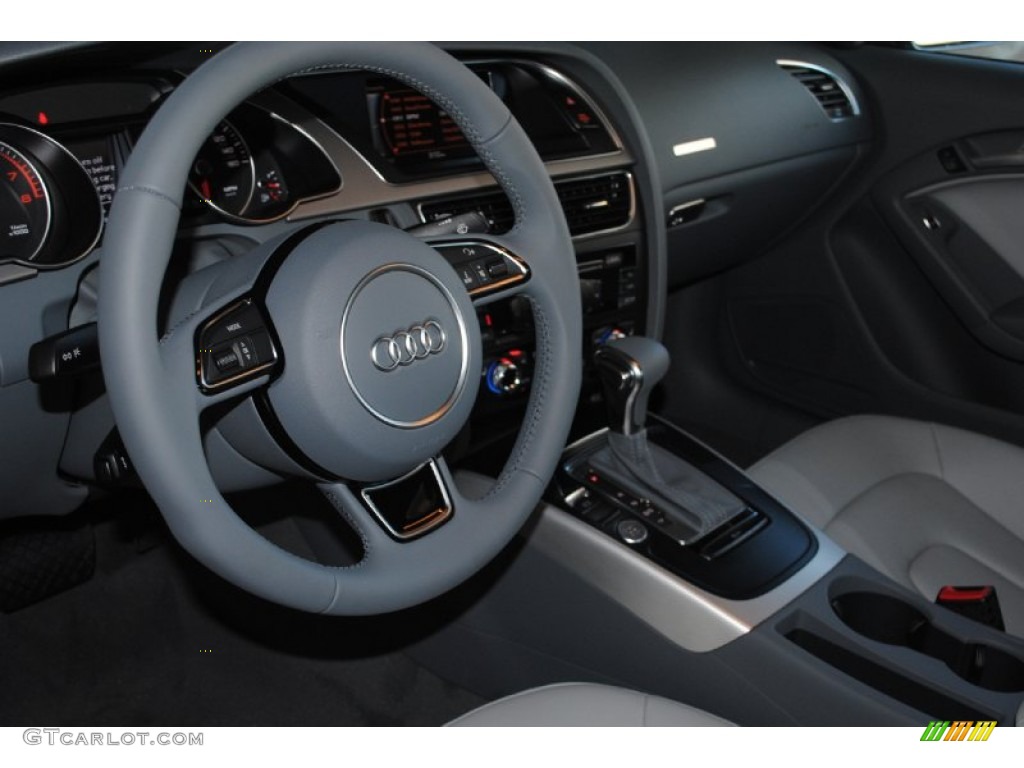 2013 A5 2.0T quattro Coupe - Monsoon Gray Metallic / Titanium Grey/Steel Grey photo #13