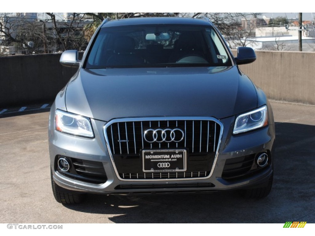 2013 Q5 2.0 TFSI quattro - Monsoon Gray Metallic / Black photo #2