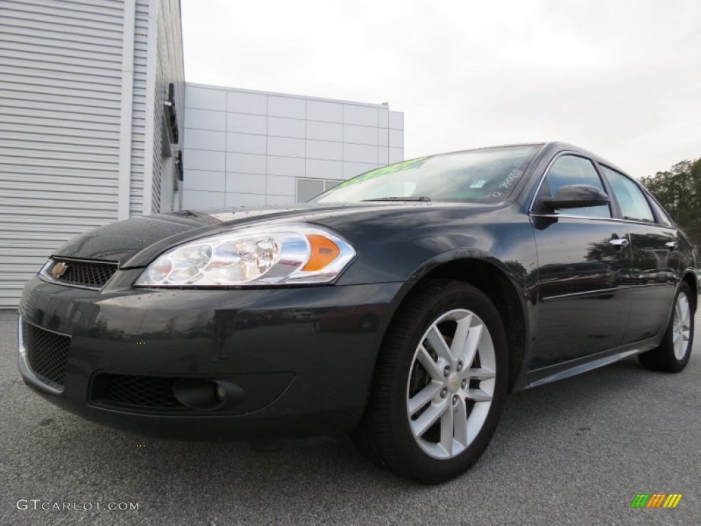 Ashen Gray Metallic 2012 Chevrolet Impala LTZ Exterior Photo #77239513