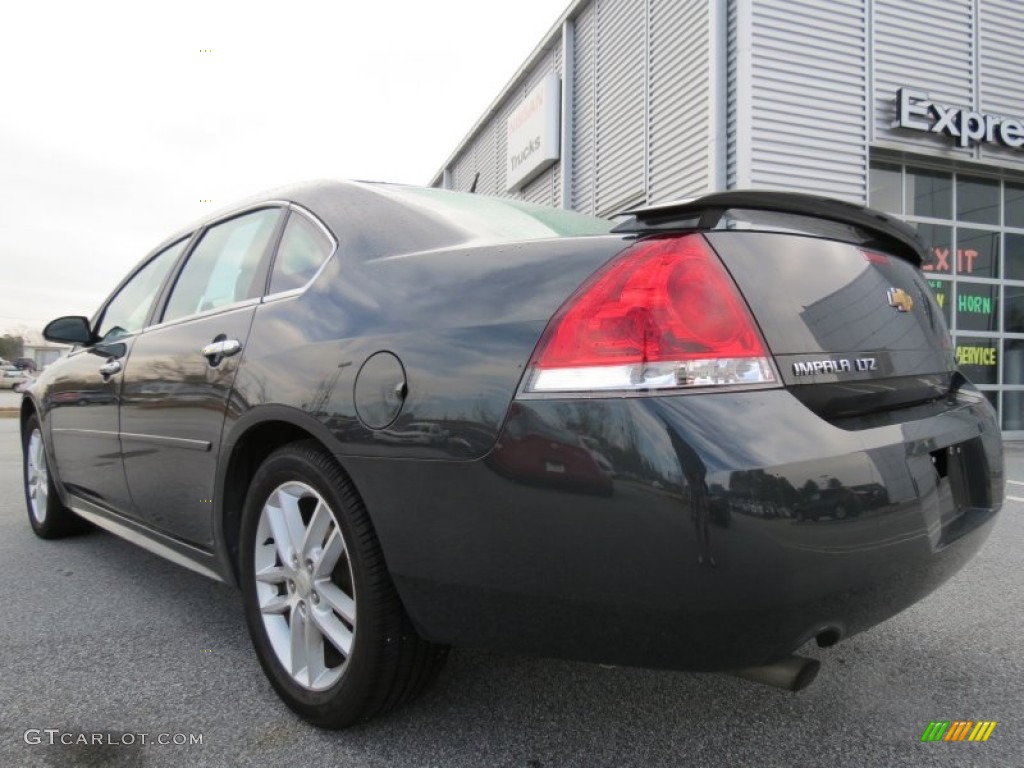 2012 Impala LTZ - Ashen Gray Metallic / Ebony photo #5