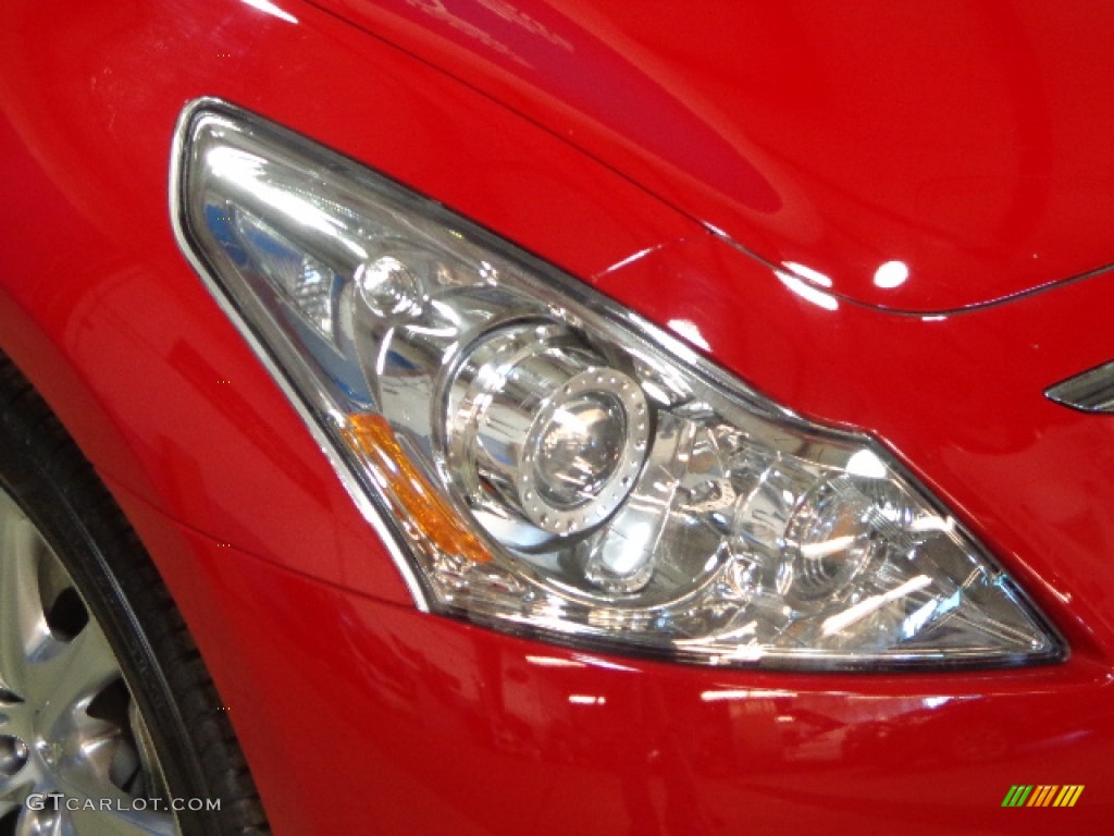 2012 G 37 x S Sport AWD Sedan - Vibrant Red / Graphite photo #35