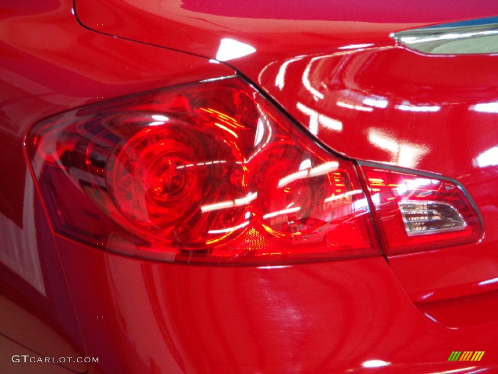 2012 G 37 x S Sport AWD Sedan - Vibrant Red / Graphite photo #36