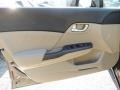 Urban Titanium Metallic - Civic EX-L Sedan Photo No. 12