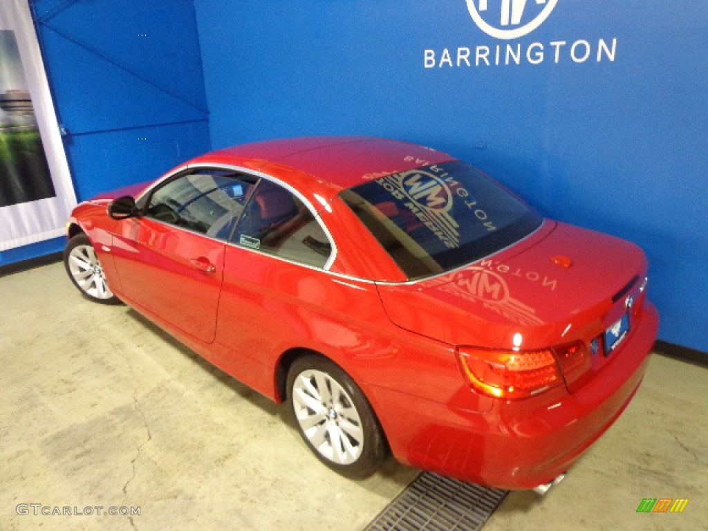 2012 3 Series 328i Convertible - Crimson Red / Coral Red/Black photo #19