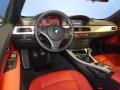 Coral Red/Black Prime Interior Photo for 2012 BMW 3 Series #77240363