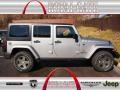 2013 Billet Silver Metallic Jeep Wrangler Unlimited Oscar Mike Freedom Edition 4x4  photo #1