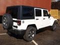 2013 Bright White Jeep Wrangler Unlimited Oscar Mike Freedom Edition 4x4  photo #3