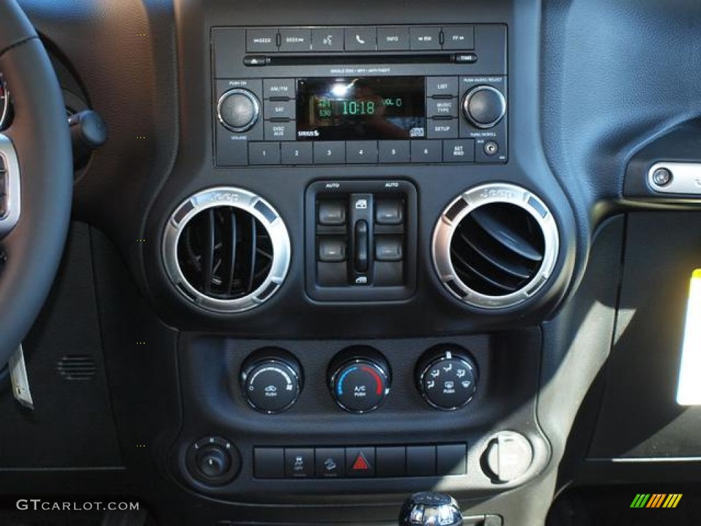 2013 Jeep Wrangler Unlimited Oscar Mike Freedom Edition 4x4 Controls Photo #77240825