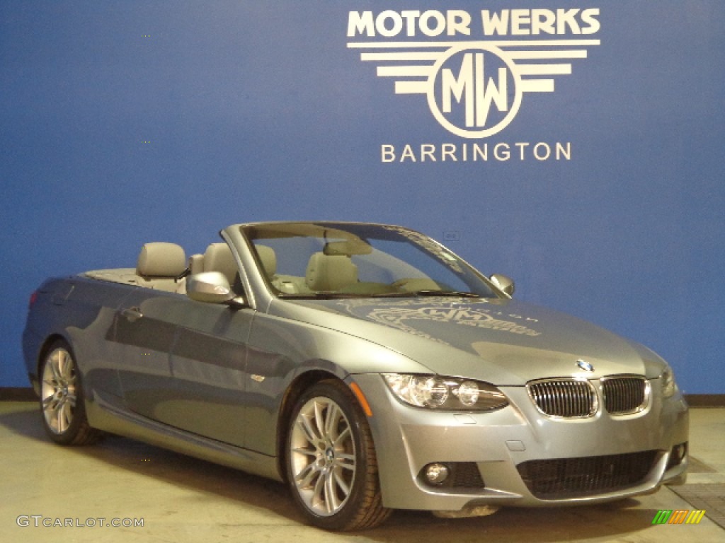 2010 3 Series 328i Convertible - Space Gray Metallic / Gray Dakota Leather photo #1