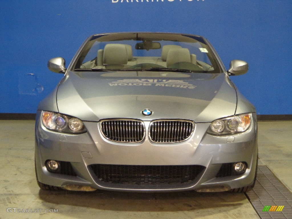 2010 3 Series 328i Convertible - Space Gray Metallic / Gray Dakota Leather photo #2