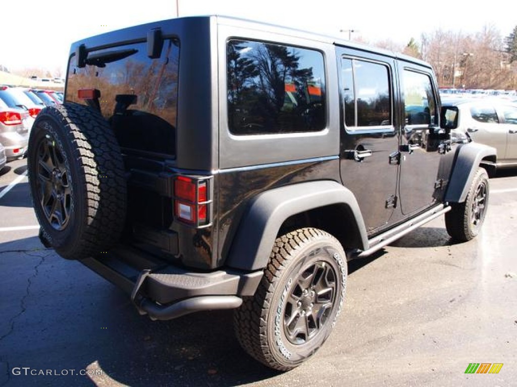 Black 2013 Jeep Wrangler Unlimited Moab Edition 4x4 Exterior Photo #77241101