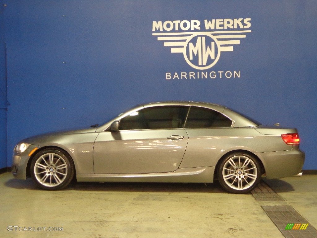 2010 3 Series 328i Convertible - Space Gray Metallic / Gray Dakota Leather photo #9