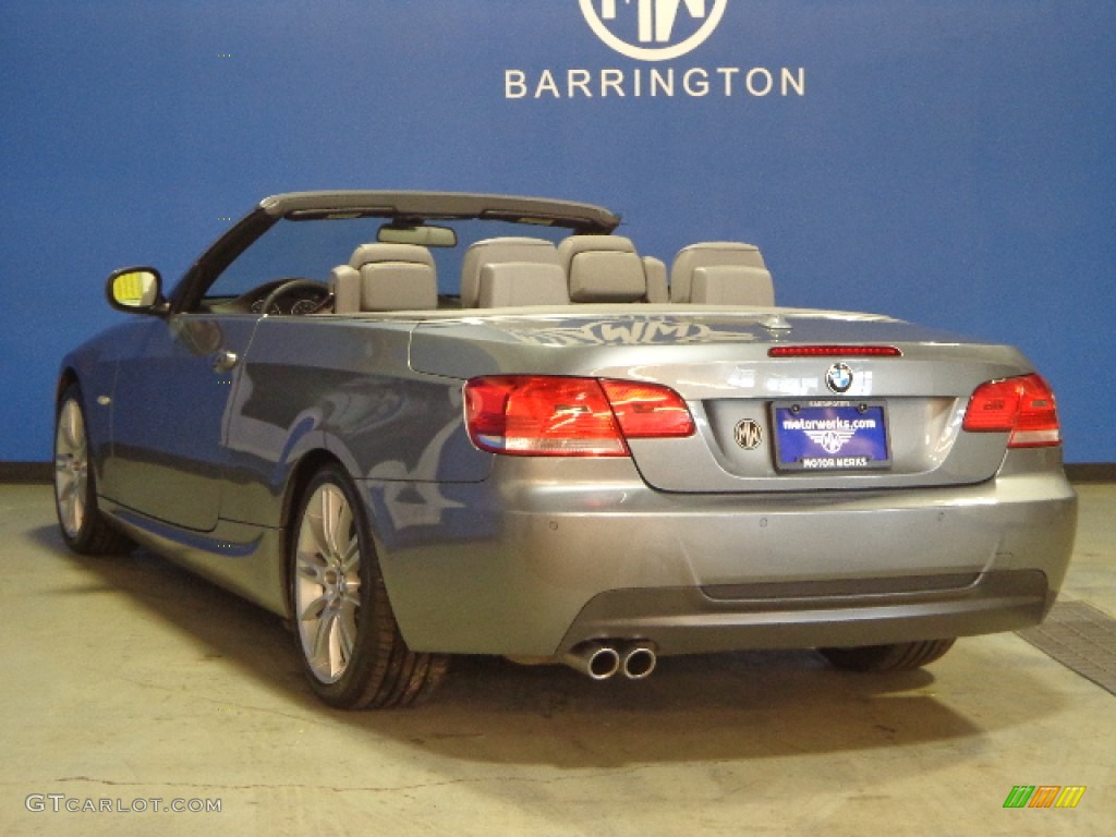 2010 3 Series 328i Convertible - Space Gray Metallic / Gray Dakota Leather photo #10