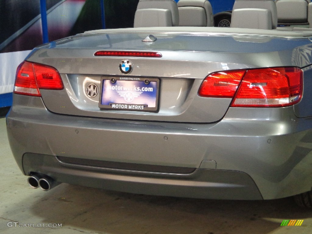 2010 3 Series 328i Convertible - Space Gray Metallic / Gray Dakota Leather photo #13