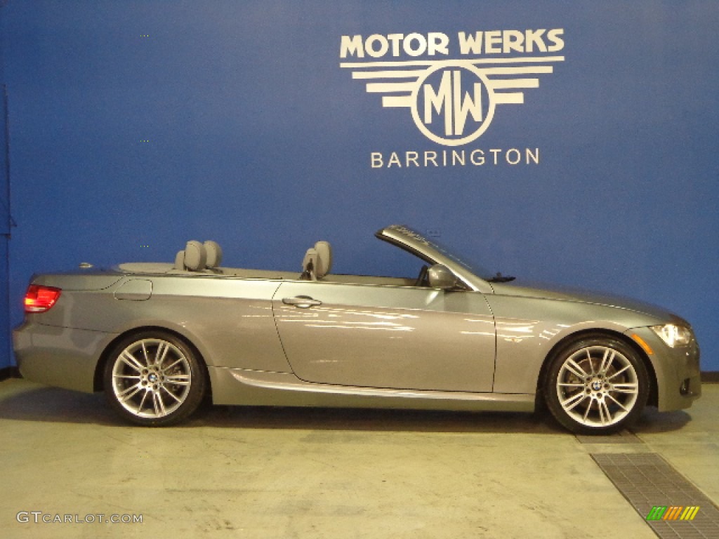 2010 3 Series 328i Convertible - Space Gray Metallic / Gray Dakota Leather photo #14