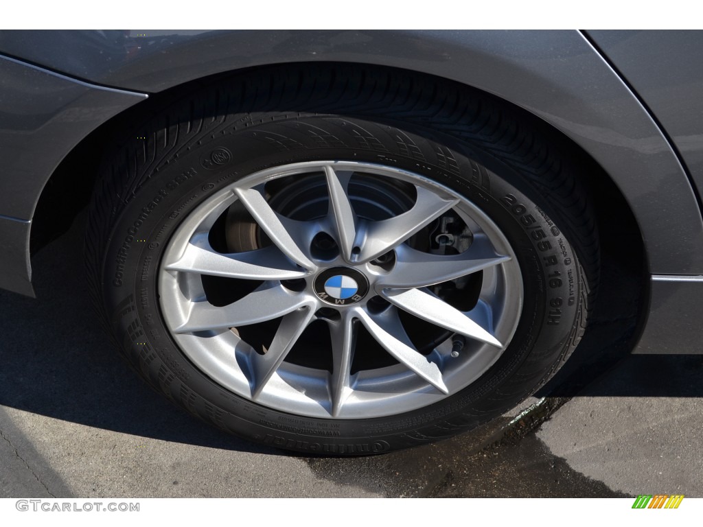 2010 3 Series 328i Sedan - Space Gray Metallic / Black photo #2