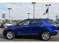 2013 Deep Impact Blue Metallic Ford Explorer XLT  photo #5