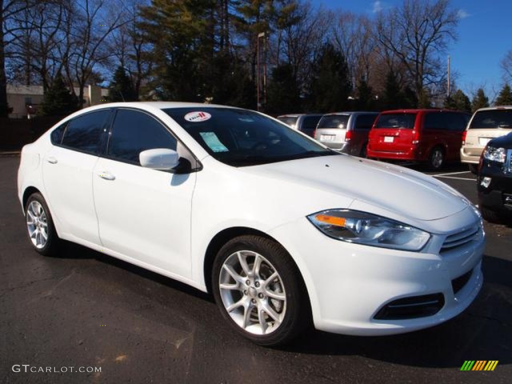 Bright White 2013 Dodge Dart SXT Exterior Photo #77242608