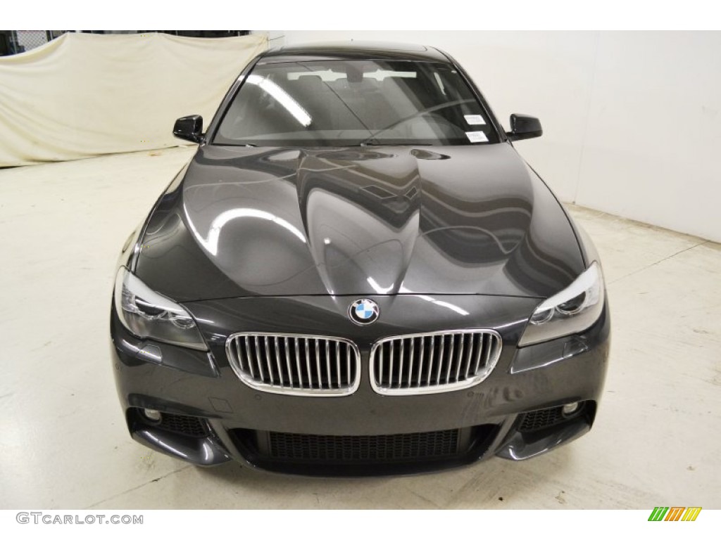 Dark Graphite Metallic II 2013 BMW 5 Series 550i Sedan Exterior Photo #77243136