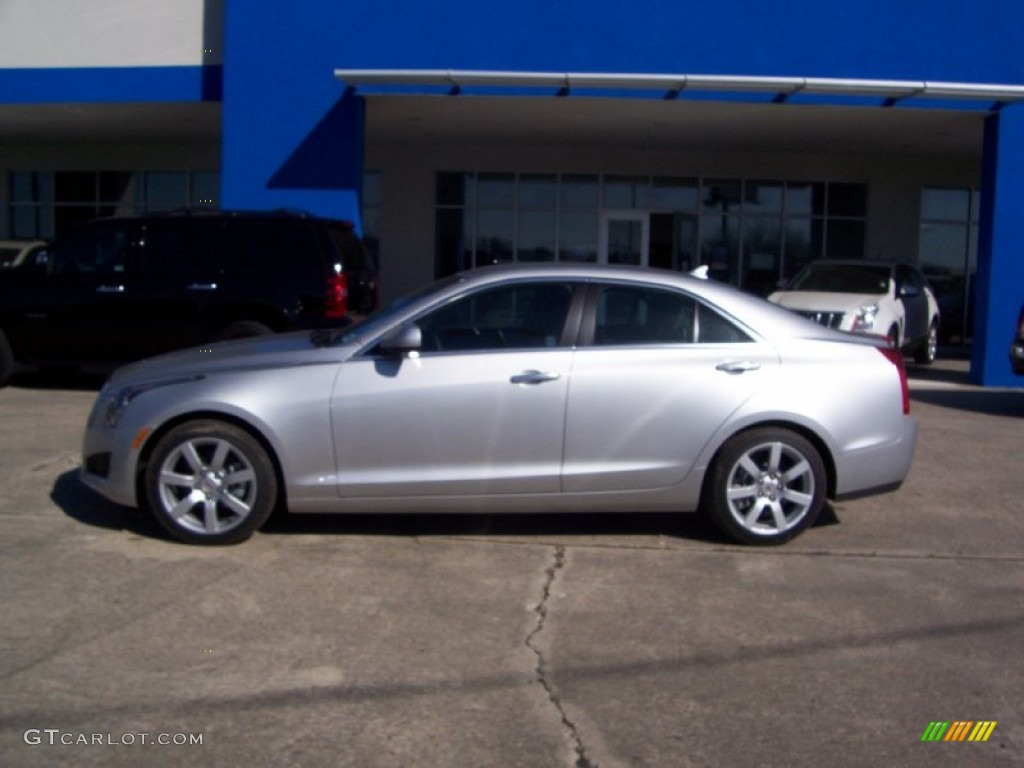 2013 ATS 2.5L - Radiant Silver Metallic / Jet Black/Jet Black Accents photo #3