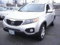 2012 Bright Silver Kia Sorento EX V6  photo #1