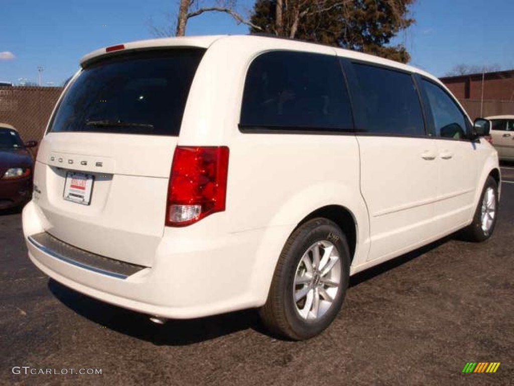 2013 Grand Caravan SXT - Stone White / Black/Light Graystone photo #3