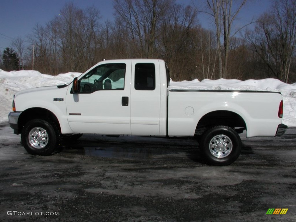 Oxford White 2003 Ford F350 Super Duty XLT SuperCab 4x4 Exterior Photo #77244599