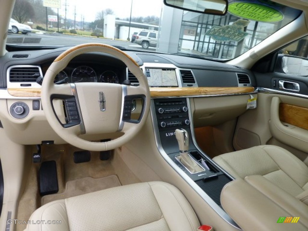 Light Camel Interior 2011 Lincoln MKS AWD Photo #77244707