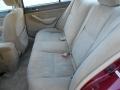 2005 Honda Civic Ivory Interior Rear Seat Photo