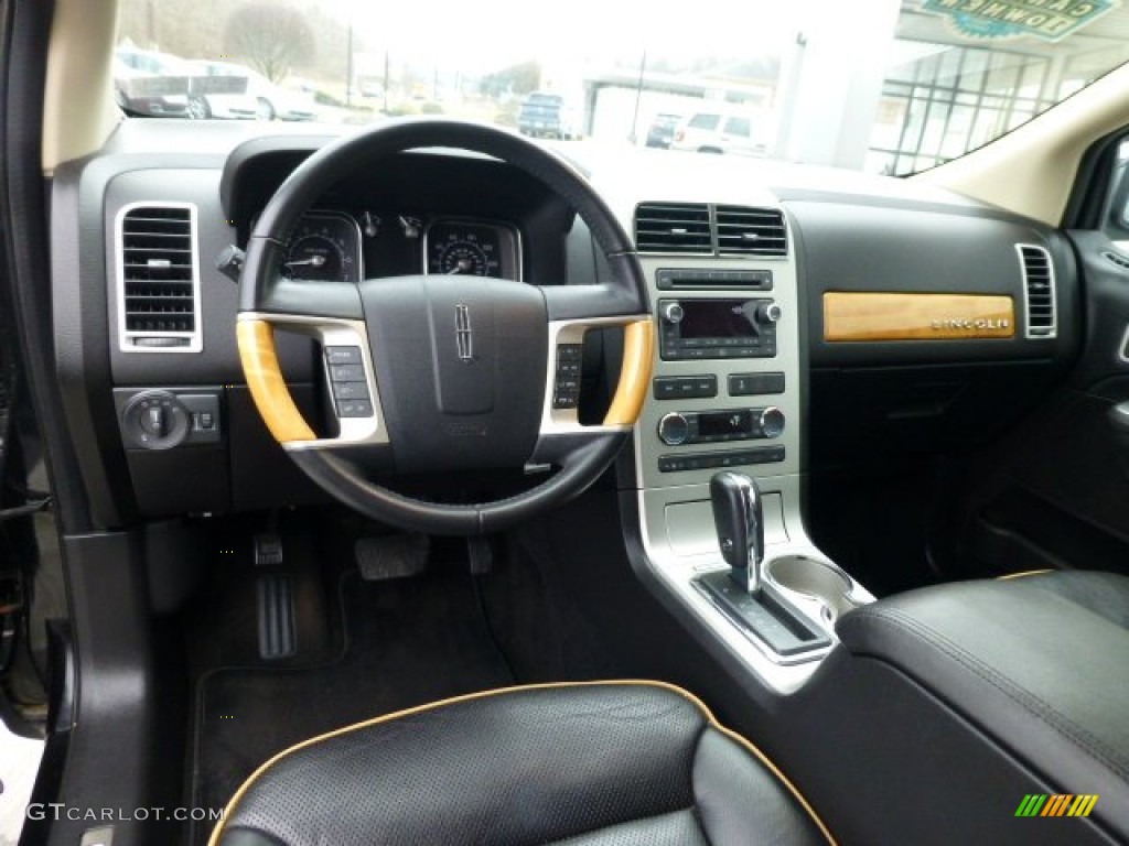 Charcoal Black Interior 2010 Lincoln MKX AWD Photo #77245259