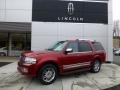 2007 Vivid Red Metallic Lincoln Navigator Luxury 4x4 #77219004