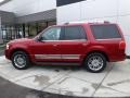 2007 Vivid Red Metallic Lincoln Navigator Luxury 4x4  photo #2