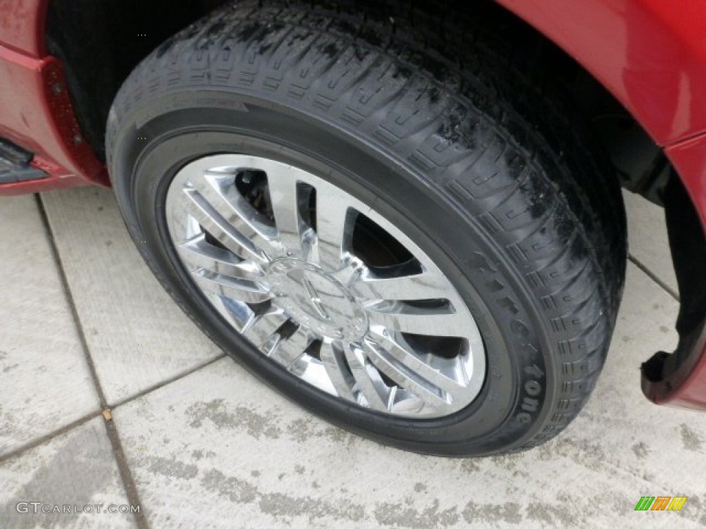 2007 Navigator Luxury 4x4 - Vivid Red Metallic / Stone photo #9