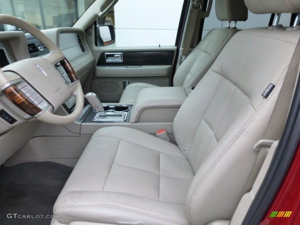 Stone Interior 2007 Lincoln Navigator Luxury 4x4 Photo #77246263