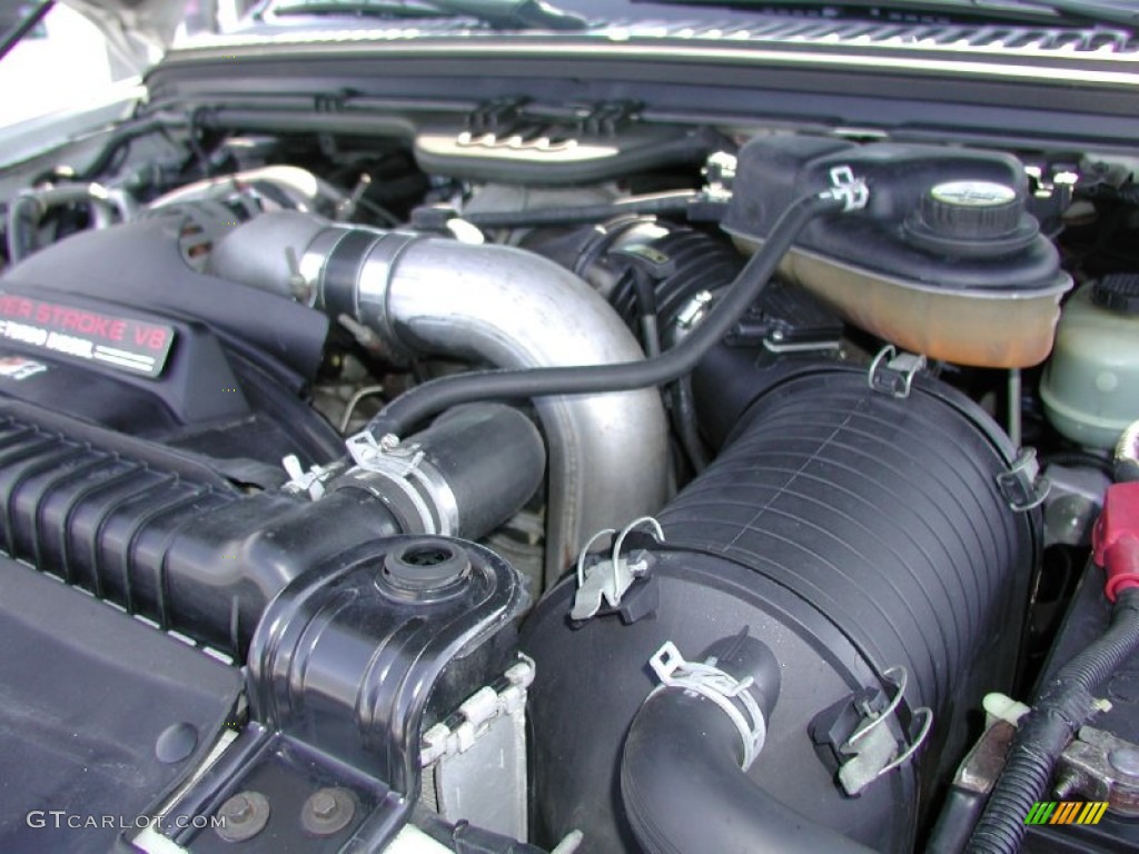 2003 Ford F350 Super Duty XLT SuperCab 4x4 6.0 Liter OHV 32V Power Stroke Turbo Diesel V8 Engine Photo #77246435