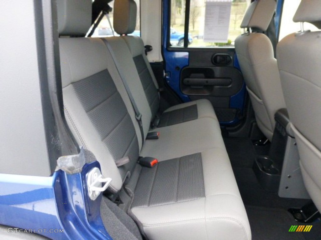 Dark Slate Gray/Medium Slate Gray Interior 2010 Jeep Wrangler Unlimited Sport 4x4 Photo #77246730