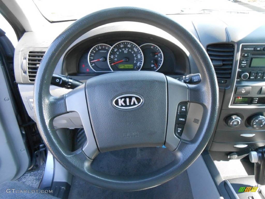 2009 Sorento LX 4x4 - Alpine Gray / Gray photo #22